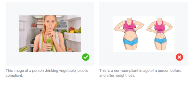 facebook ad image before and after