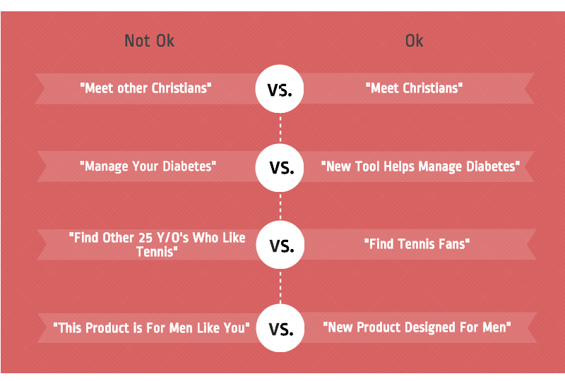 fb ad personal attributes