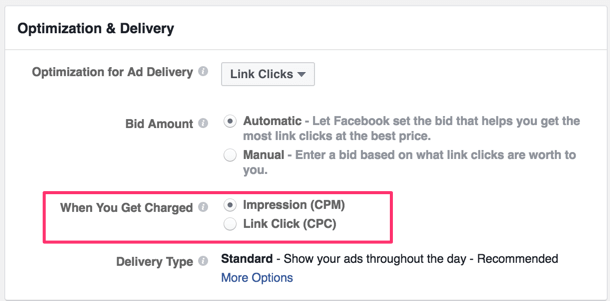 when you get charged fb ads